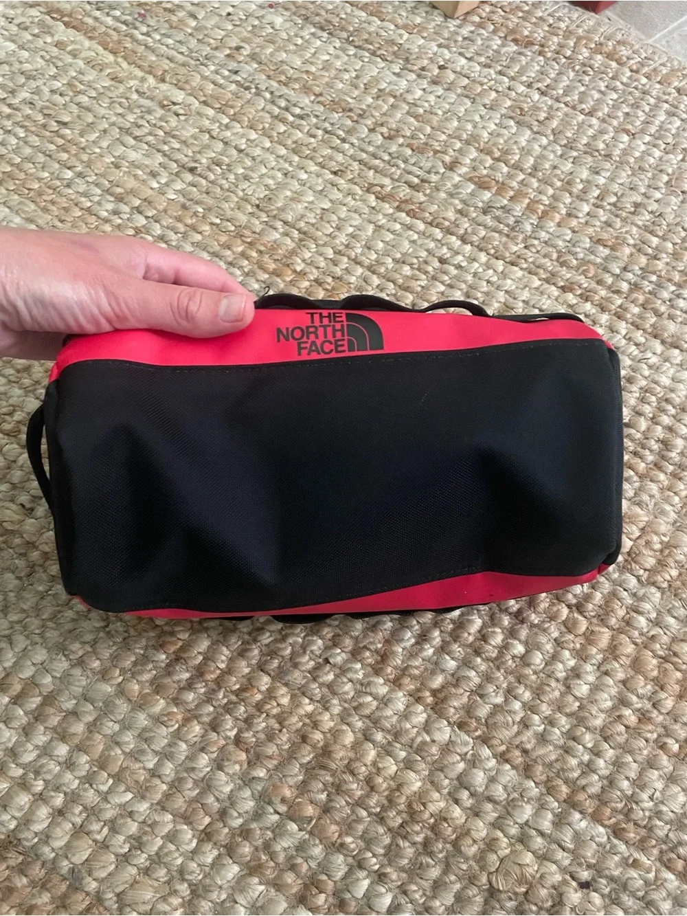 The North Face Red and Black Toiletry Bag - Picture 4 of 5